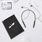 Bluetooth Wireless Neckband Earphones, 40H Playtime, IPX Water-Resistant, High Bass