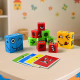 Face Expression Blocks Game Set for Children