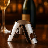 Stainless Steel Sealed Sparkling Champagne Bottle Stopper Big size