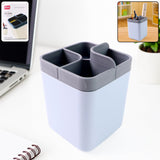 Multi-Compartment Desk Organizer Utility Holder