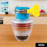 Water Faucet, Clean Purifier Filter Cartridge Water Tap, Upgrade Universal Interface Faucet Filter (Six Layer Purifier)