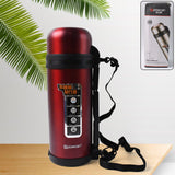 Stainless Steel Water Bottle Vacuum Insulated Thermos Flask Double-Walled Coffee Thermos Flask Leak-proof Water Bottle for Sports, Fitness, Gym (1500ML)