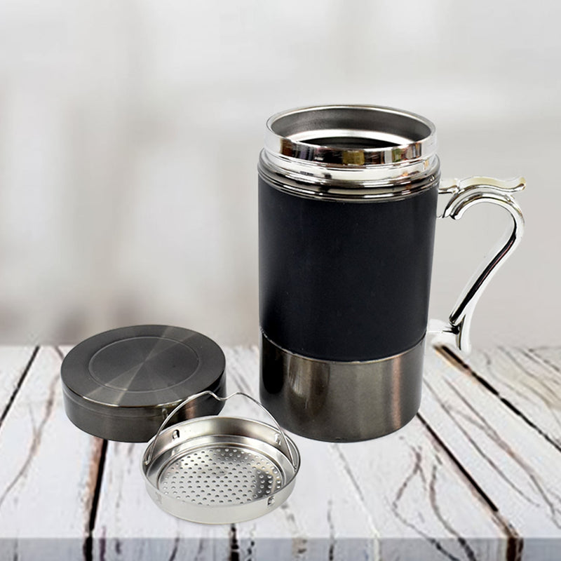 Stainless Steel Water Bottles Approx 600ML (Mix Design & Color / 1 Pc)