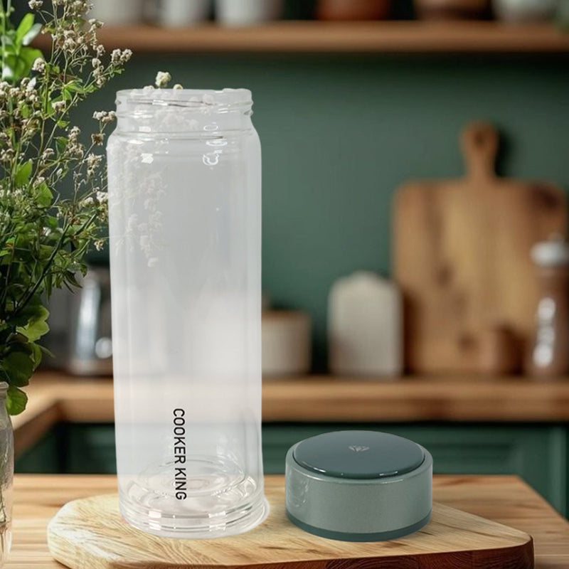 Double Wall Glass Infuser Tea Mug (280ml Approx / 1 Pc)