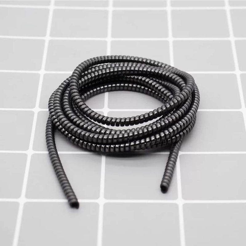 Metallic Cable Protector for Cords & Headphones (Spiral Wrap)