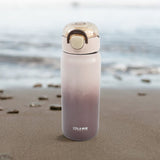 Stainless Steel Water Bottles Approx 600ML (Mix Design & Color / 1 Pc)