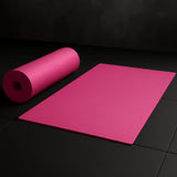 Yoga Mat Eco-Friendly For Fitness Exercise Workout Gym with Non-Slip (180x60xcm) Color may very