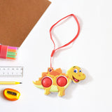 Silicone Push Pop Bubble Fidget Toy Keychain (1 Pc)