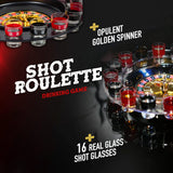 Casino Style Roulette Drinking Game Set