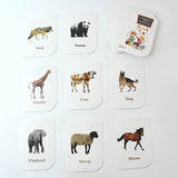 Kidkraft 32-Piece Animal Flash Cards Set