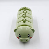 Pig mold ice candy maker set for creating sicles and kulfi.