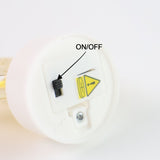 Decorative LED Gold Metal Leaf Diya Lamp, Diwali (1 Pc)