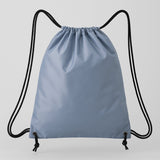 Water-Resistant Nylon Drawstring Backpack Bag (1 Pc / Mix Color & Design)
