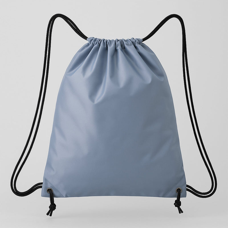 Water-Resistant Nylon Drawstring Backpack Bag (1 Pc / Mix Color & Design)