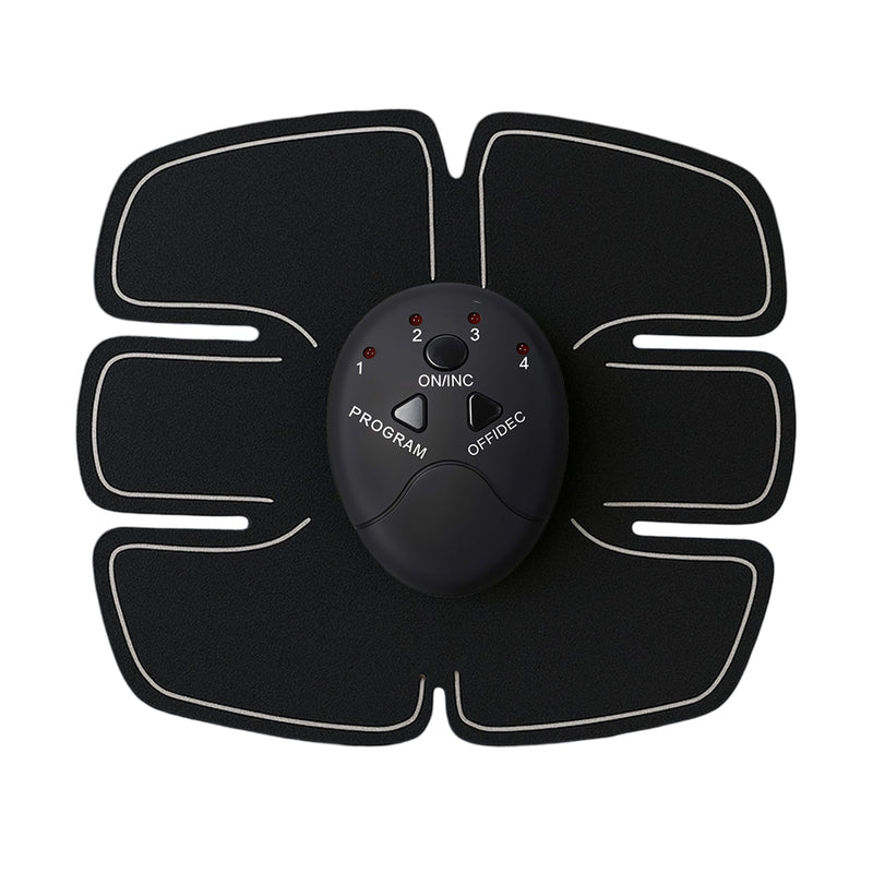 Wireless 6-Pack Abs Stimulator – Rechargeable Vibrating Muscle Exerciser & Body Massager for Abdominal Training