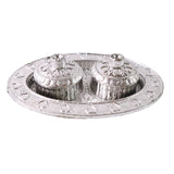 Oval Shape Special Puja Thali (1 Pc / Mix Design)