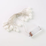 Battery Powered Warm White Ball Fairy Lights