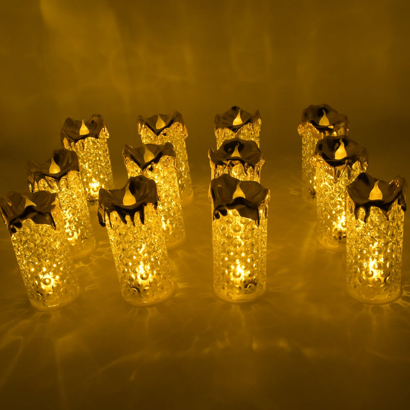 LED Flameless Golden Candle
