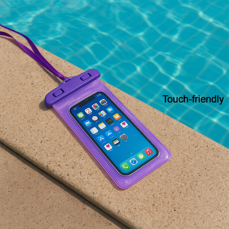 Pouch Cover Mobile Water Protector (1 Pc / Mix Color / Mix Design)