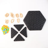 Family Fun Triangle Puzzle Board Game
