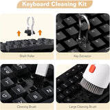 20-in-1 Keyboard Cleaner Kit – Electronic Cleaning Brush, Spray & Tools for Laptop, Phone, Camera & More
