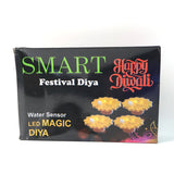 Water Sensor LED Diya Set (6 Pc)