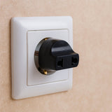 2 Pin 4 Amp. Conversion Electrical connector Plug, 2 PIN Plug Converter, Plug Adapter With Color Box (1 Pc )