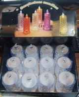 Festive Lighting for Any Occasion: 12 Pack LED Tealight Candles, Diwali