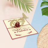 3D -Up Greeting Card (1 Pc): Birthday, Love, Christmas