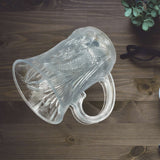 LED Light-Up Party Cups - Flashing Water-Activated Drinking Glasses with Handle (2-Piece)