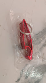 2 in 1 Compact Metal Bottle Opener with Keyring (1 Pc)