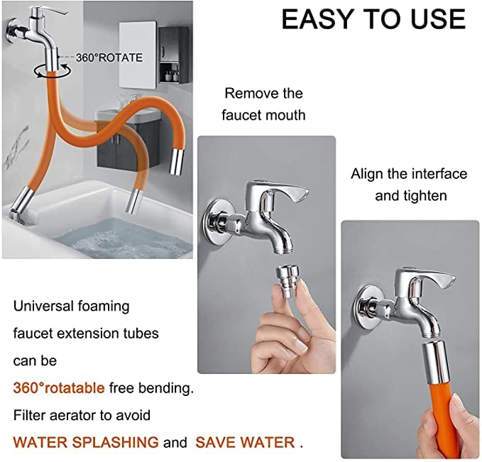 Faucet 360°Flexible Faucet Extension