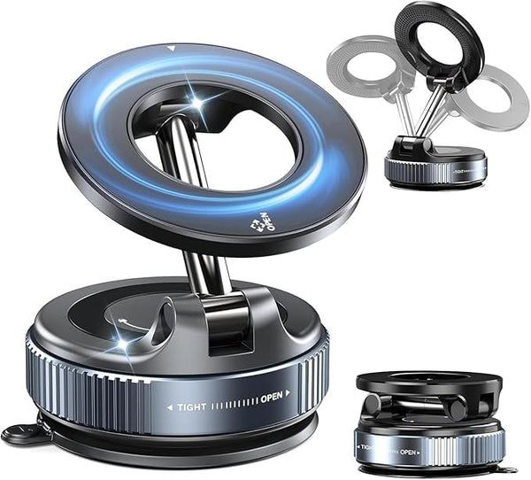 K007 Magnetic Phone Holder |  360° Vaccum Magnetic Phones Holder |  Magnetic Car Phone Holder |