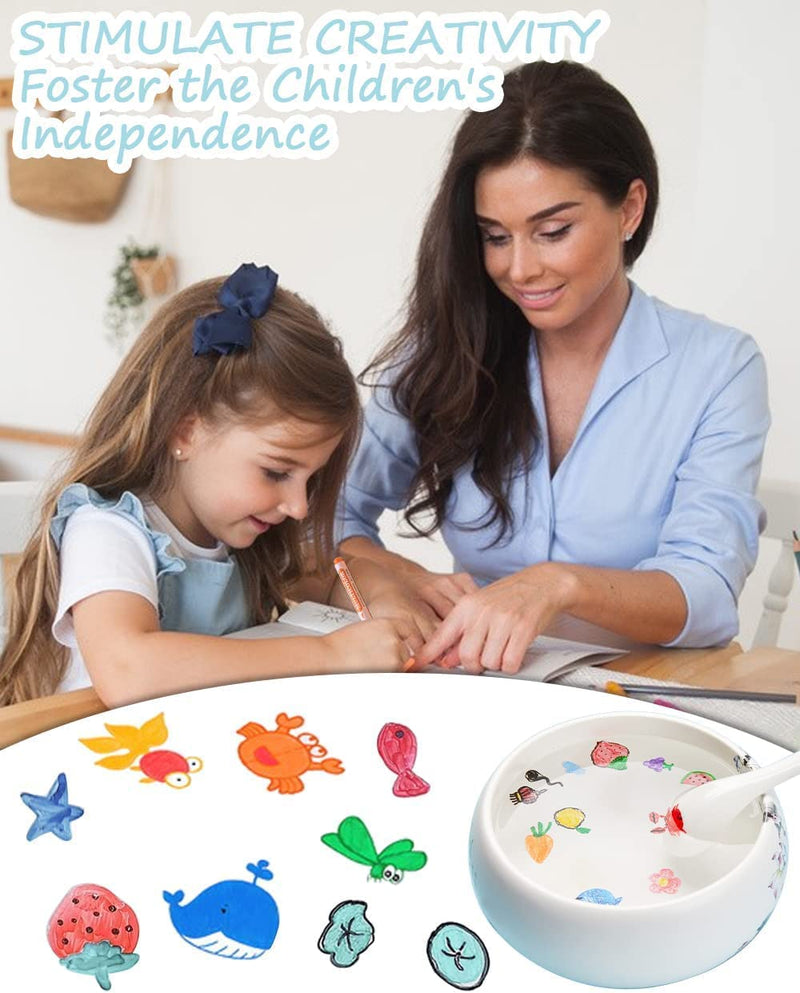 Water Floating Pen Pack Of 12 Pieces With Spoon