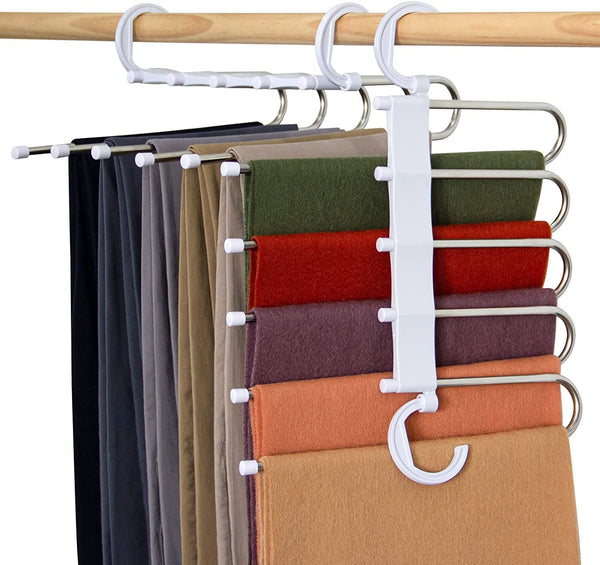 Five layer Pant Hanger 5 in 1 Hanger