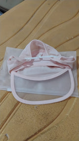 Women's Full Face UV Protection Cap with Built-in Mask and Wide Brim Visor – Breathable (1 Pc)