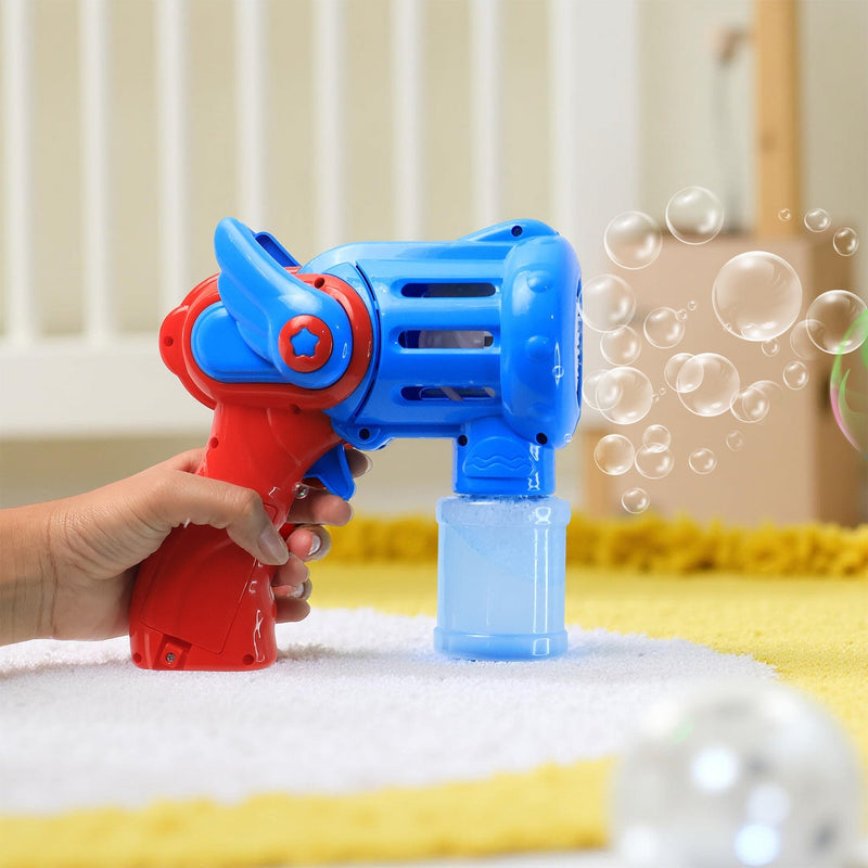 Rechargeable Bubble Gun Toy for Kids (1 Set)