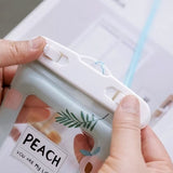Waterproof Peach Transparent Mobile Pouch with Neck Strap (1 Pc)