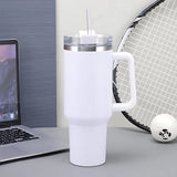 White Extra Large Insulated Travel Mug, Tumbler (1200ML - 1 Pc)
