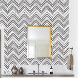 Waterproof Chevron Pattern Wall Sticker 45cm x 3meter (1 Pc)