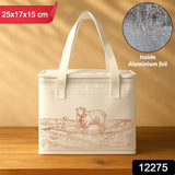 Insulated Thermal Lunch Bag (1 Pc)
