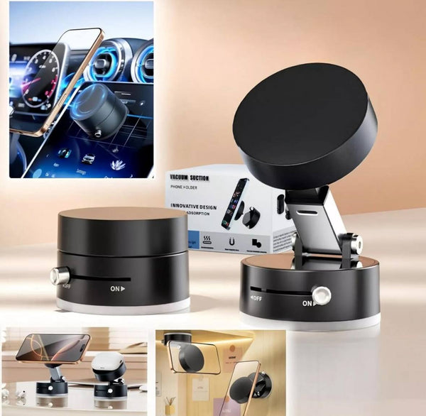 Vacuum Magnetic Phone Stand -  Vacuum Magnetic Phone Holder Stand -
