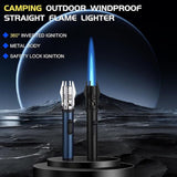 Jet Flame Lighter |  Metal Body Camping Lighter |  Windproof Lighters |  Torch lighters |  Butane Lighter |