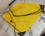 Water-Resistant Nylon Drawstring Backpack Bag (1 Pc / Mix Color & Design)