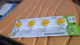 Multipurpose Self-Adhesive 4 hooks for wall Hook (1 Pc)