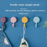 Heavy-Duty Wall Hooks (2 Pcs) for Home Use