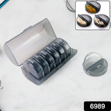 Weekly Pill Organizer 2 Times a Day Travel 7 Day Pill Box Twice a Day Daily Medicine Pill Case with Large Compartments