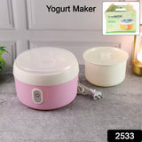 Yogurt Maker Machine, Plastic Container Electric Yogurt Maker